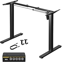 Amazon | 電動昇降デスク 昇降式デスク 脚のみ 高さ調整70cm